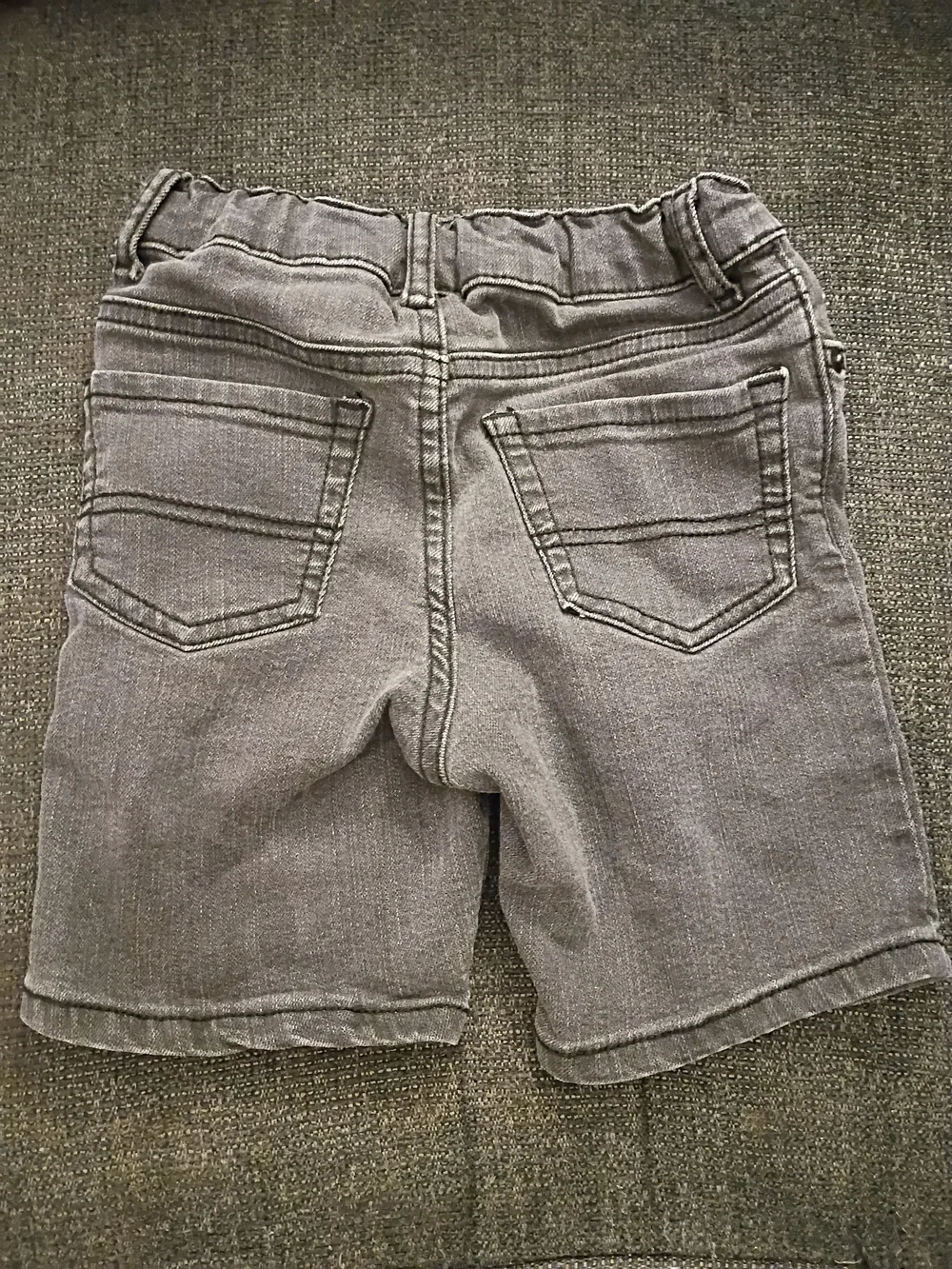 The Children's Place Gray Wash Denim Shorts 5 Pockets 3T